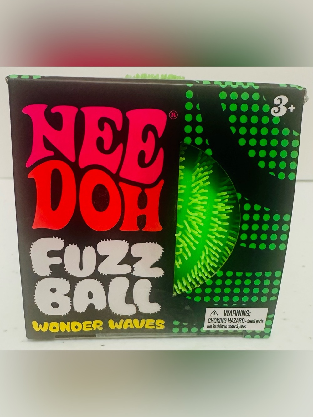 NeeDoh Fuzz Ball Wonder Waves - Green